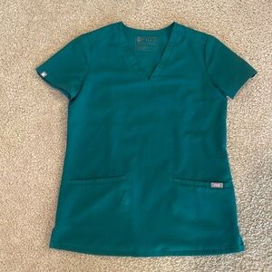 Figs hunter green scrub set